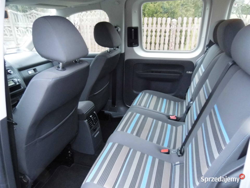 VW CADDY PIĘC OSÓB 2X ROZSUWANE DRZWI 16TDI poduszka powietrzna
