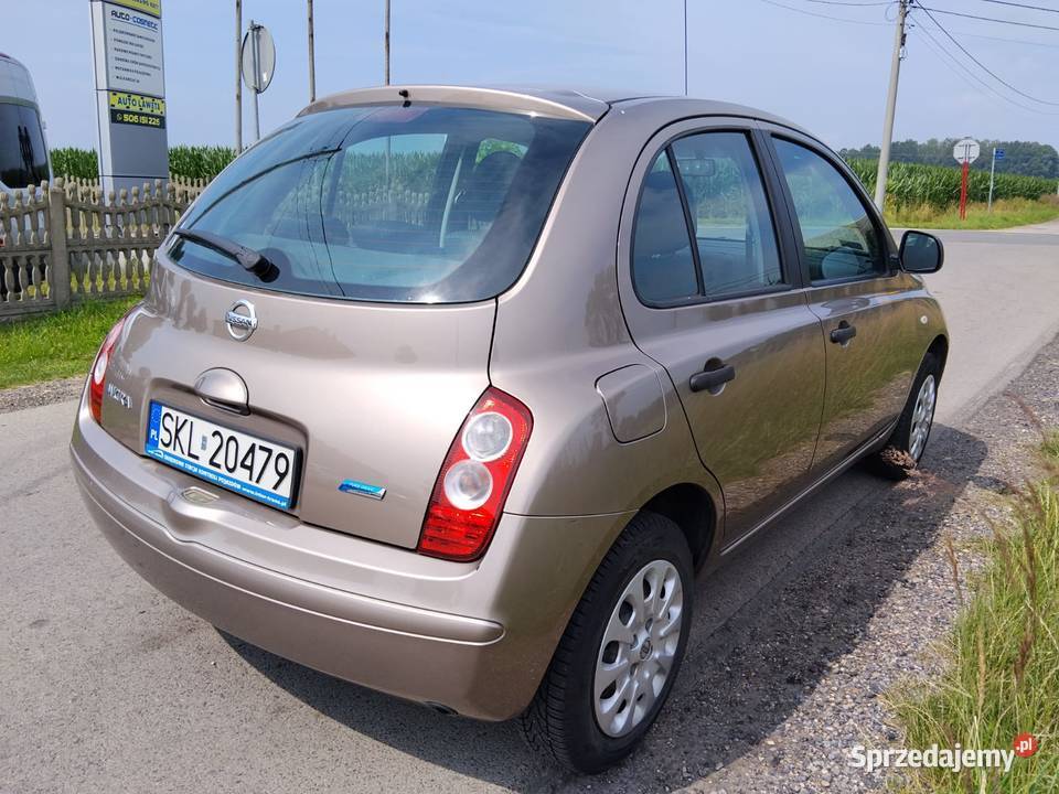 Nissan Micra gaz stan manualna Psary