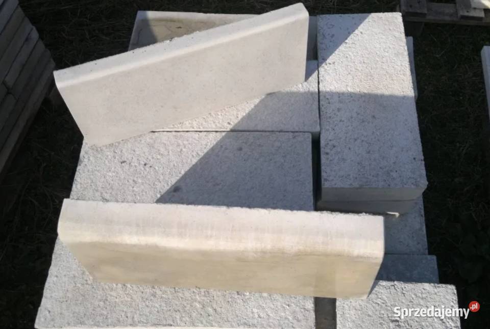 Obrzeża trawnikowe krawężniki płytki tarasowe Suszec