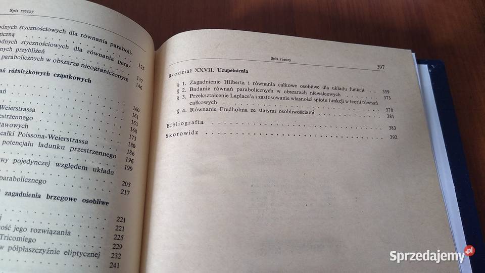 Równania całkowe i ich zastosowania 4 Całki Gdańsk