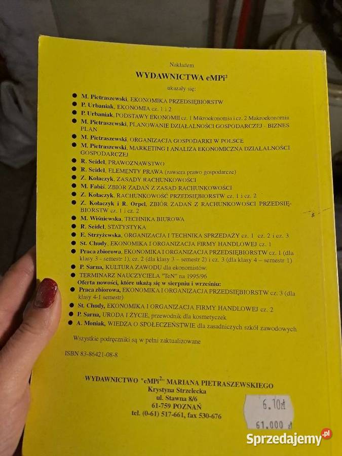 Organizacja gospodarki miękka Książki i Podręczniki