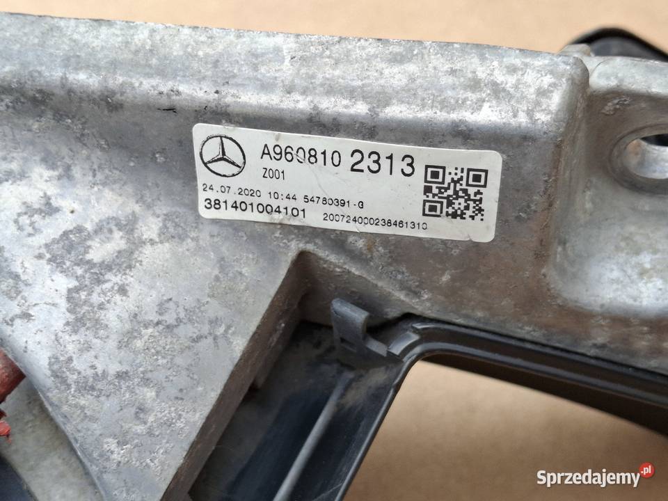 MERCEDES ACTROS MP4 MP5 LUSTERKO PRAWE KAMERA Bieleń