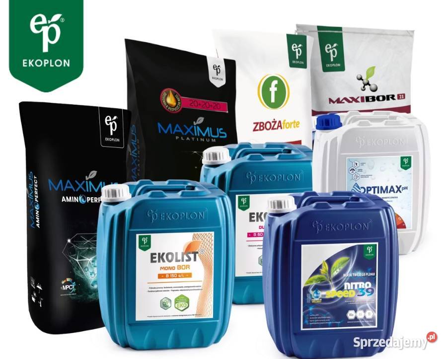 Nawozy dolistne Ekoplon płynne krystaliczne wielkopolskie Gniezno