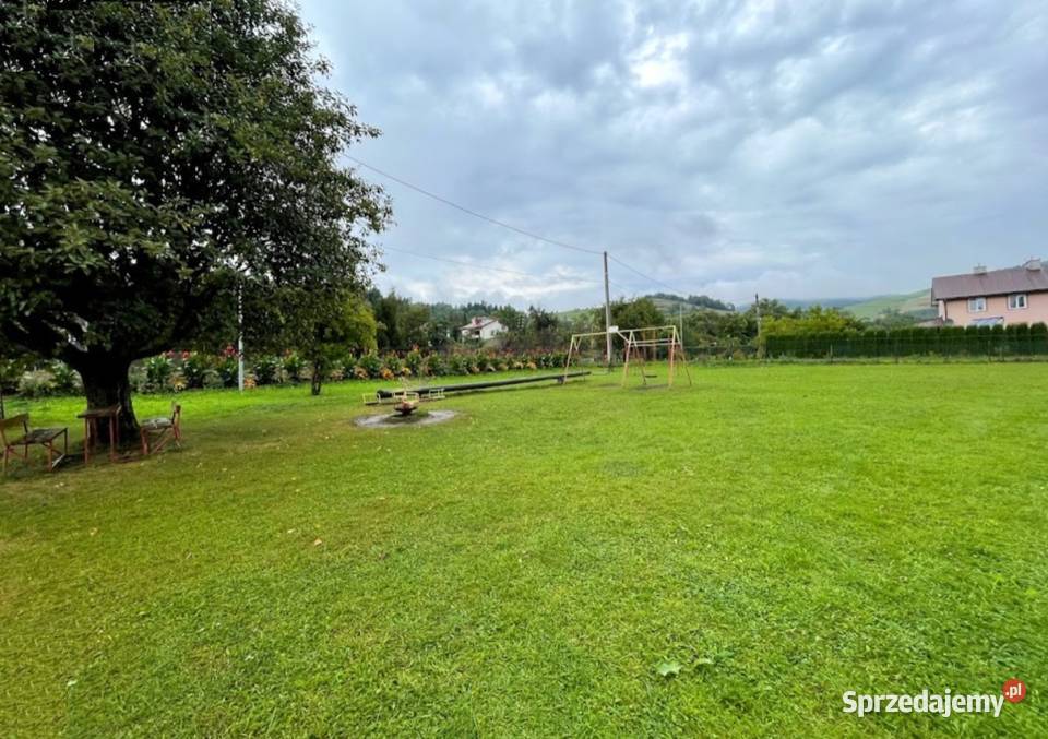 Ośrodek wypoczynkowy 1100m2 w Biszczadach 2718zł/m2 Rzepedź
