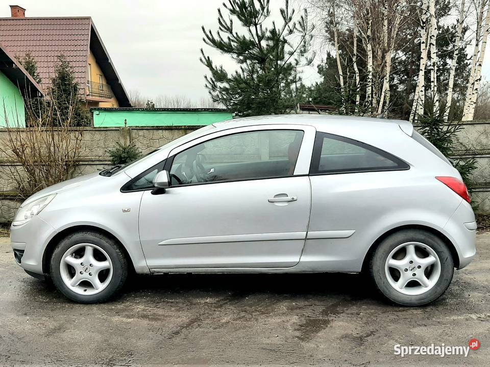 Opel Corsa D 2007 KLIMA Długie Opłaty manualna łódzkie Zduńska Wola sprzedam