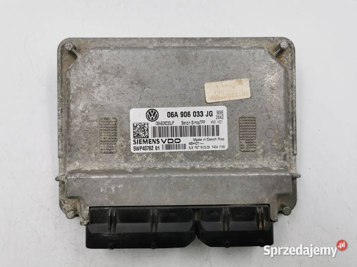 Sterownik Silnika VW Golf VI 16 BSE 06A906033JG osobowe Wyszków