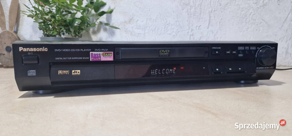 Panasonic CD DVD MP3 odtwarzacz DVDRV31 rv 31 DVD i Blu-ray Międzychód