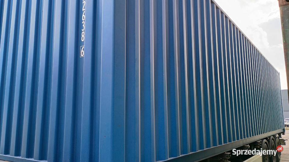 Kontener morski 12m40HC NOWY Tani Transport Warszawa