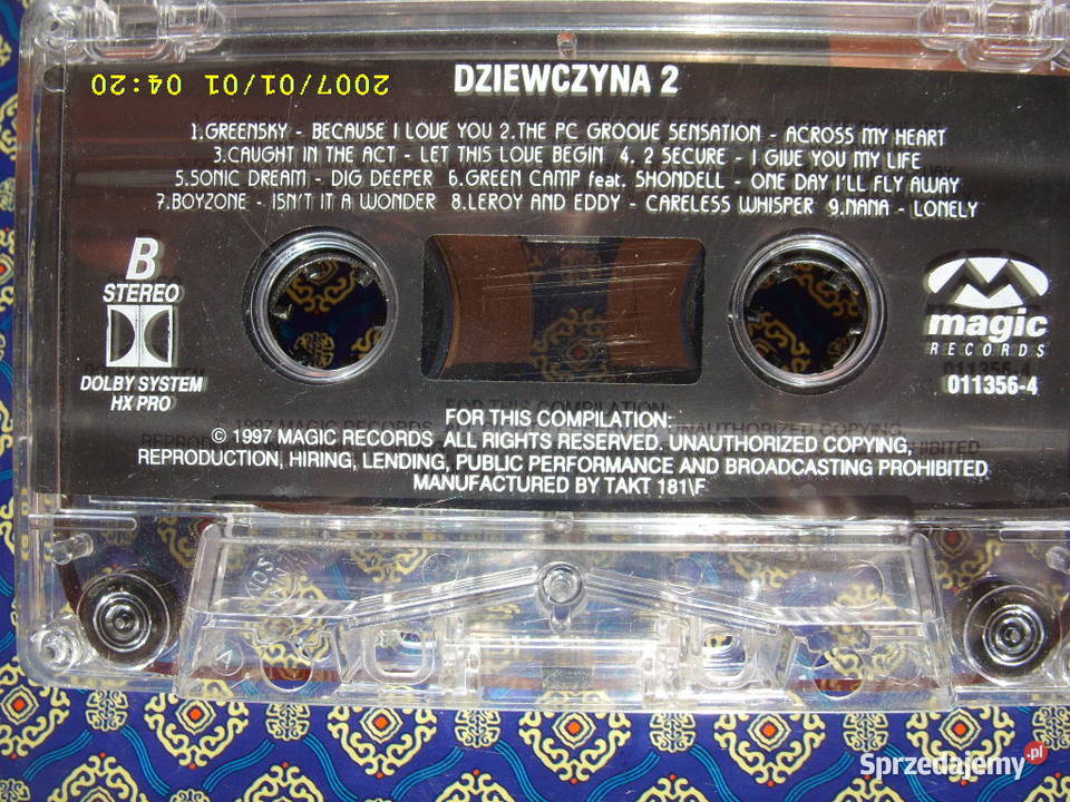 Kaseta Dziewczyna 2Good guyz