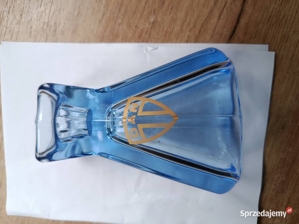 Zestaw wazon i świecznik turkus i niebieski Choszczno