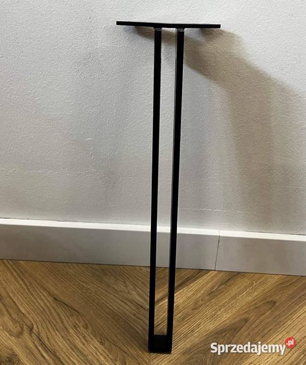 Czarna Noga metalowe Nogi loft Stolik kawowy 70 Bochnia