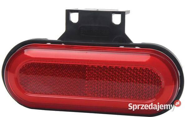 Lampa obrysowa LED prostokątna 1224V 124x49x20