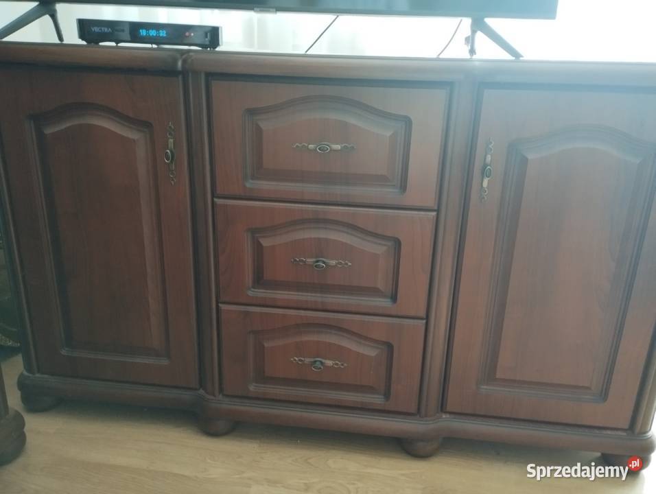Sprzedam 3 komody BRW z kolekcji Natalia witryna 44cm wielkopolskie Piła