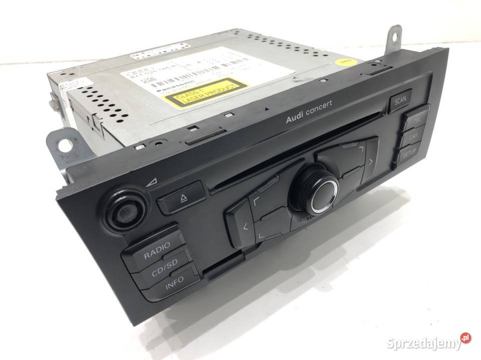RADIO AUDI A4 B8 8T1035186B 0715 ODTWARZACZ