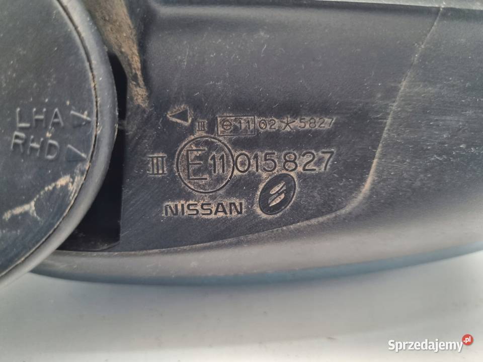 LUSTERKO Nissan Almera N16 PRAWE PASAŻERA 5 Pin Chełm