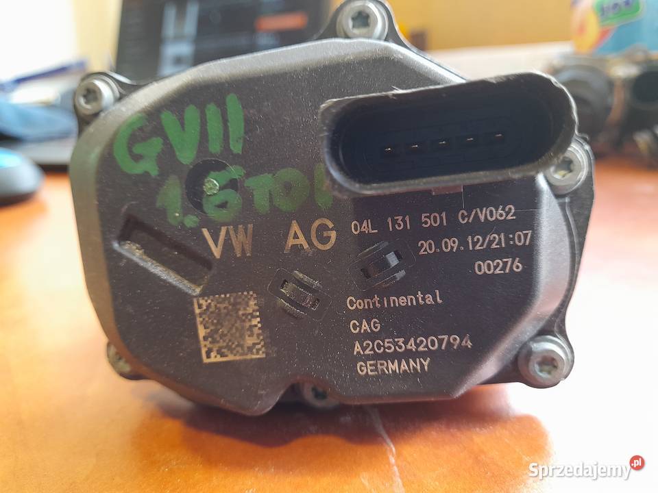 VW AUDI SKODA 16 TDI PRZEPUSTNICA ZAWÓR EGR osobowe Przepustnice Goleniów