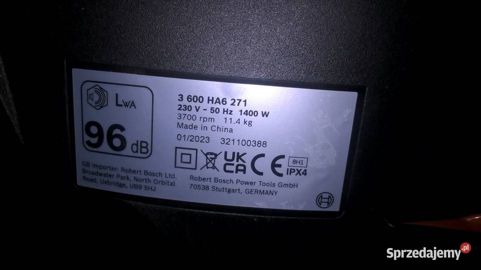 kosiarka Bosch 1400W 37 ostrze nowa z Anglii Mińsk Mazowiecki
