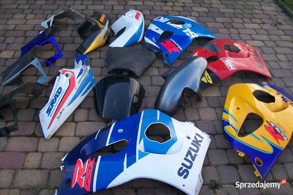 suzuki gsxr 600750 sradplastiki maskownica