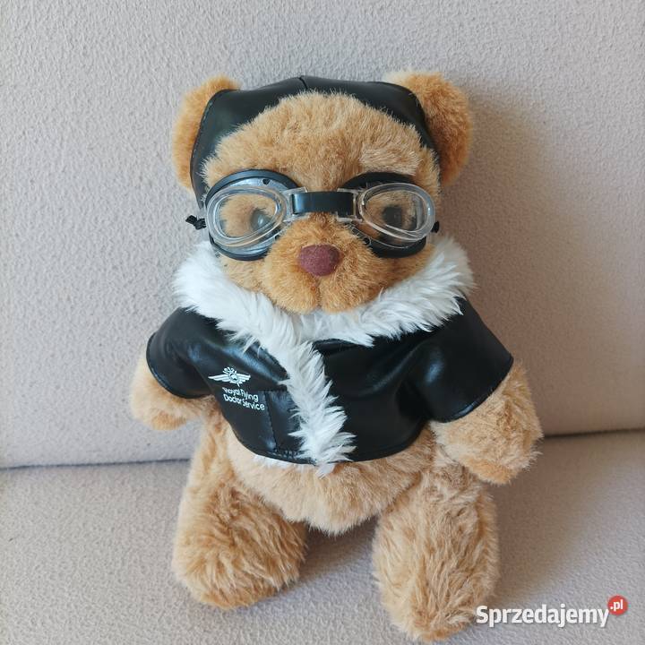 Maskotka pluszak Miś Teddy pilot dolnośląskie Stronie Śląskie