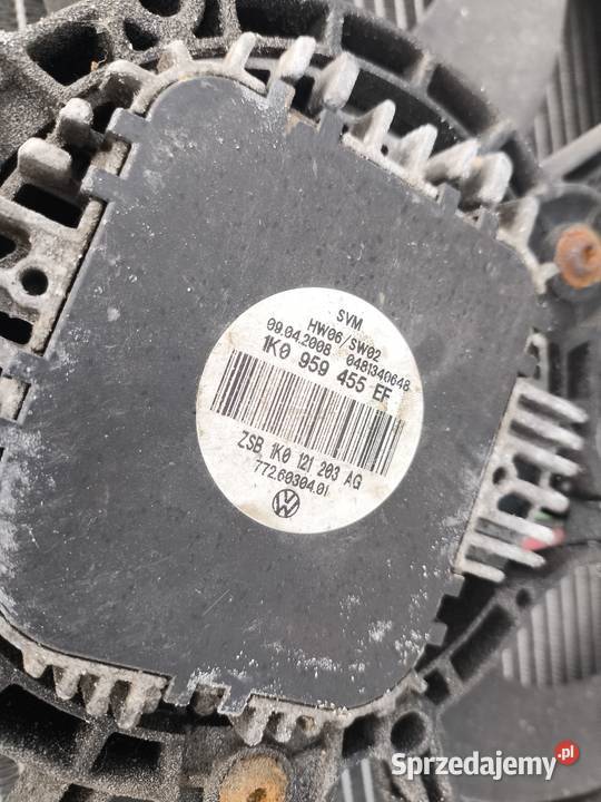 PAS PRZEDNI CHŁODNICE VW GOLF V 5 PLUS Pasy przednie i tylne