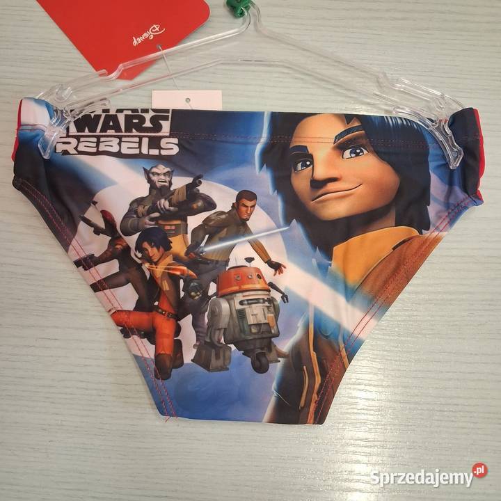 Slipy kąpielowe dzuecięce Star Wars rozmiar 128 7 lat+ podkarpackie