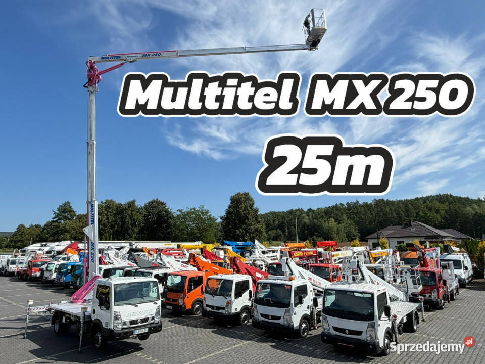 Nissan Cabstar Podnośnik Koszowy Zwyżka Multitel