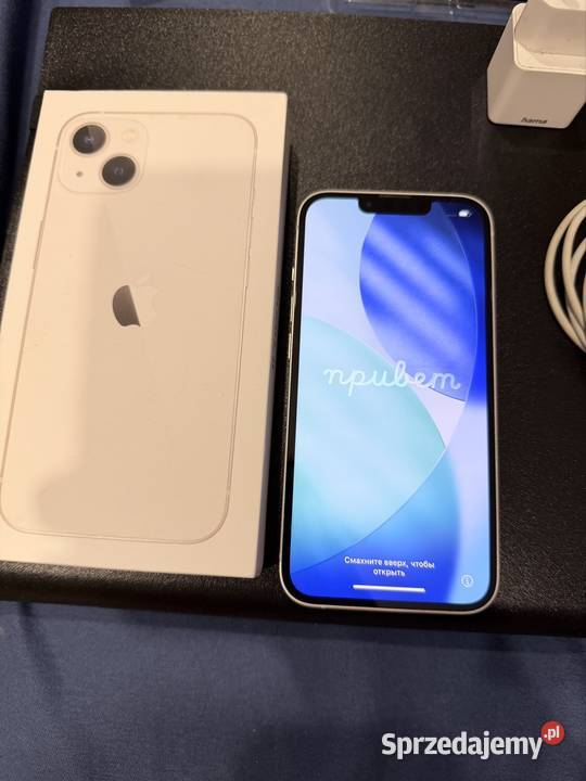 iPhone 13 128gb biały 88 Telefony i Akcesoria śląskie Jankowice