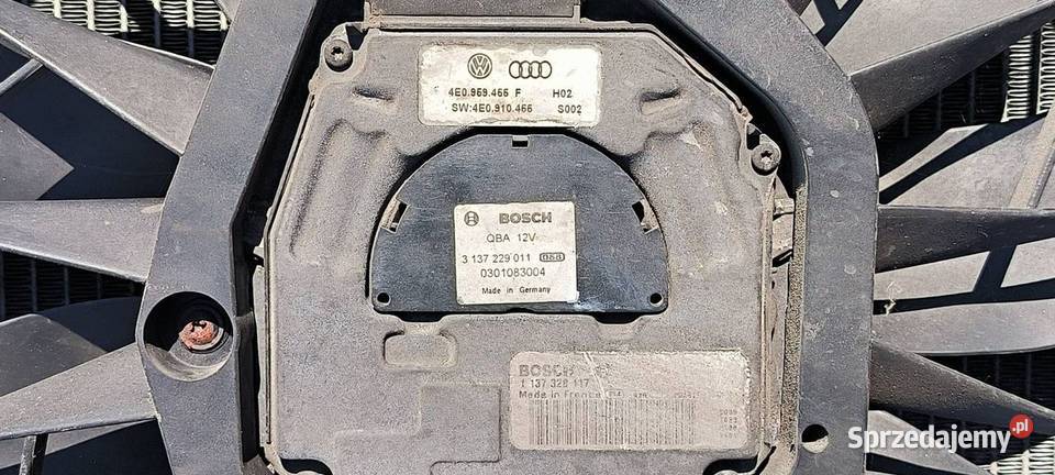 PAS PRZEDNI CHŁODNICE AUDI A8 D3 3137229011 Lipno