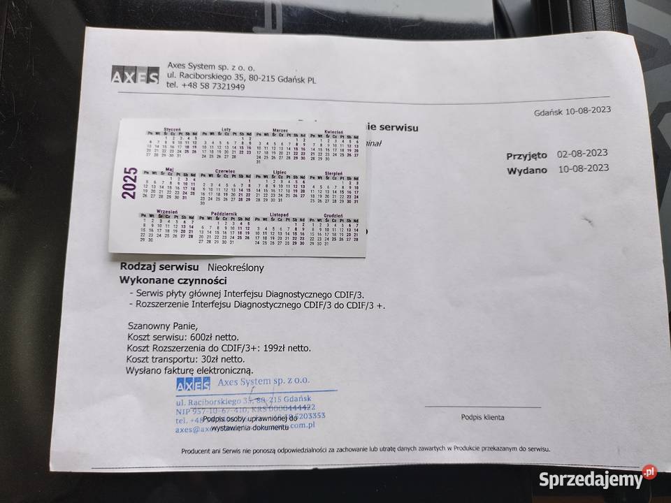 CDIF3 TESTER DIAGNOSTYCZNY Suchowola