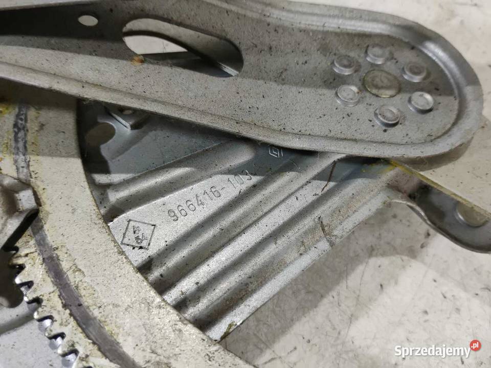 MECHANIZM PODNOŚNIK SZYBY PRAWY PRZÓD RENAULT