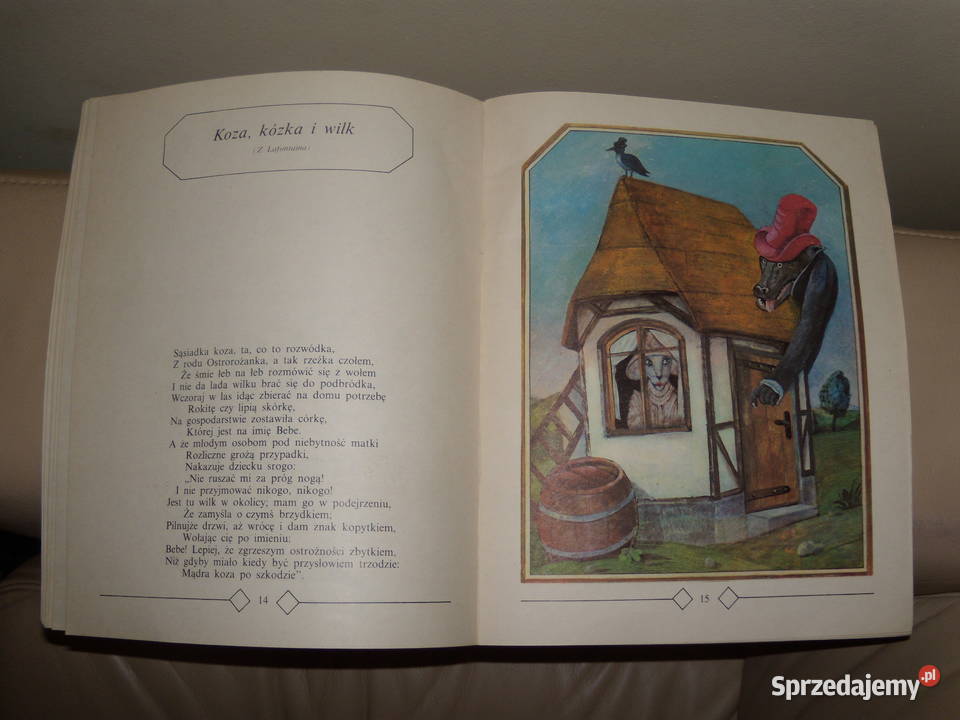 Bajki Adam Mickiewicz Rok wydania 1987 mazowieckie sprzedam