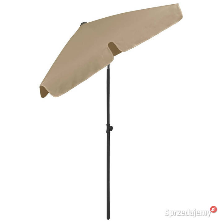 Parasol plażowy taupe 180x120 WM314722 sprzedam