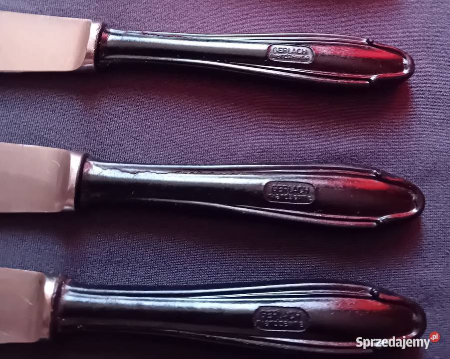 Komplet sztućców Gerlach z bakelitowymi wielkopolskie