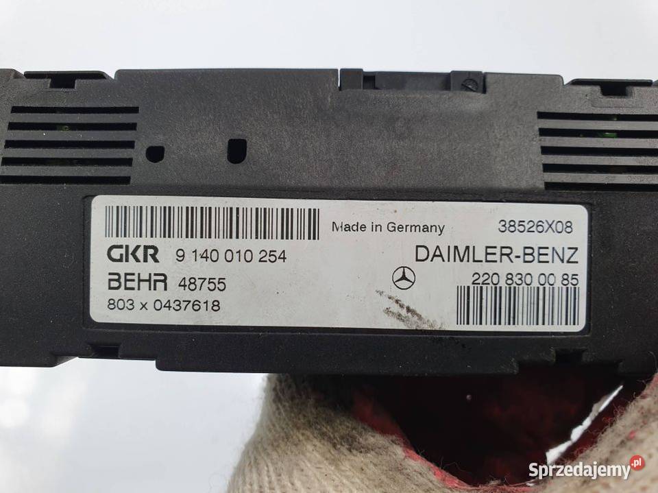 STEROWNIK MERCEDES W 220 LIFT Lipno