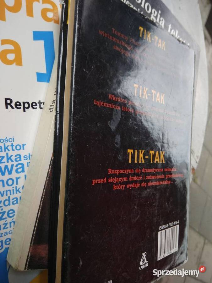 Koontz Tik Tak księgarnie Warszawa