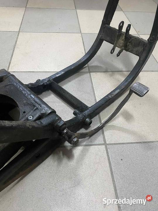 Rama WSK 125 1956 z tabliczką Kołaczyce