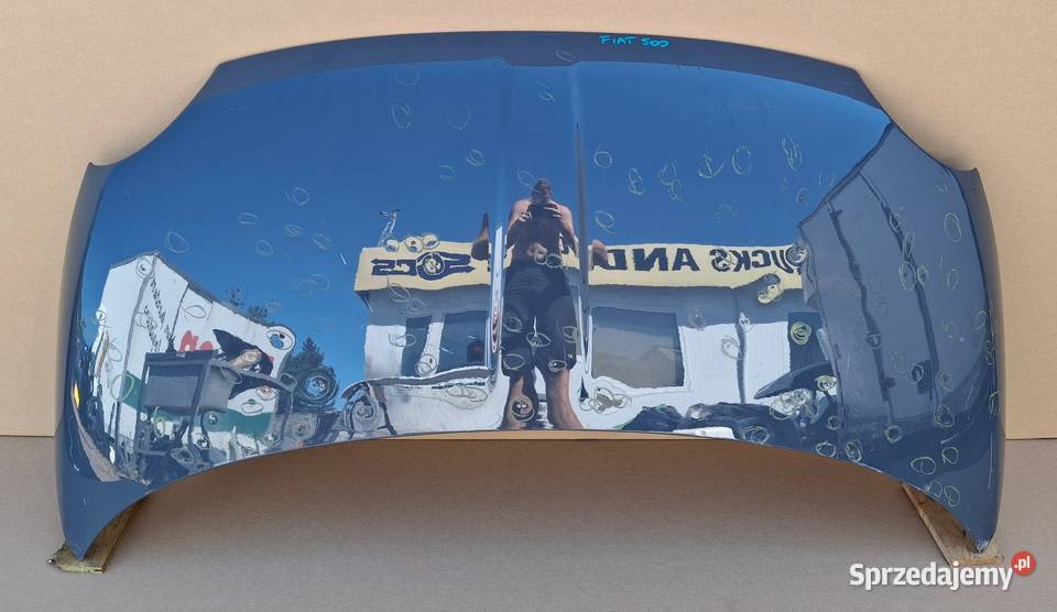 FIAT 500 MASKA POKRYWA SILNIKA osobowe Maski Bieleń
