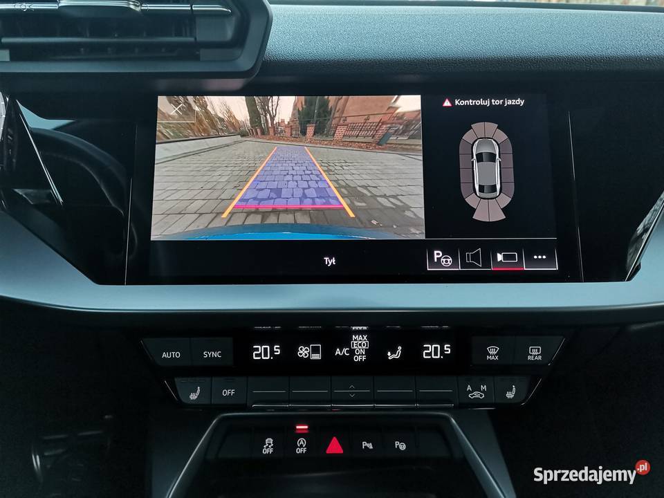 Audi A3 Limuzyna Full led Faktura Vat 23 elektrochrom. lusterka boczne Pabianice