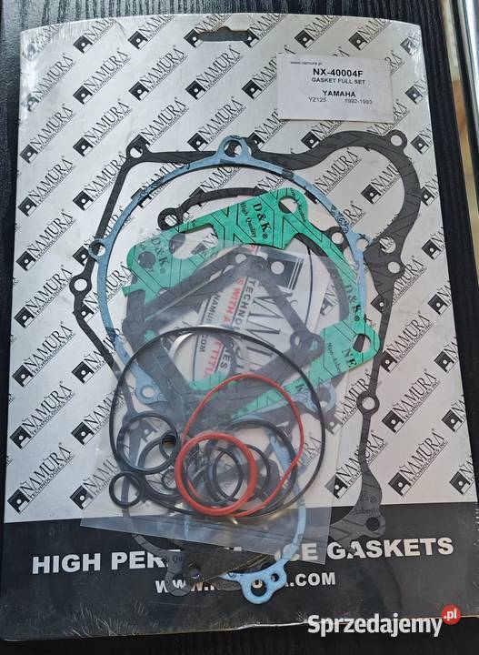 NAMURA KOMPLET USZCZELEK NX40004F YAMAHA YZ 125