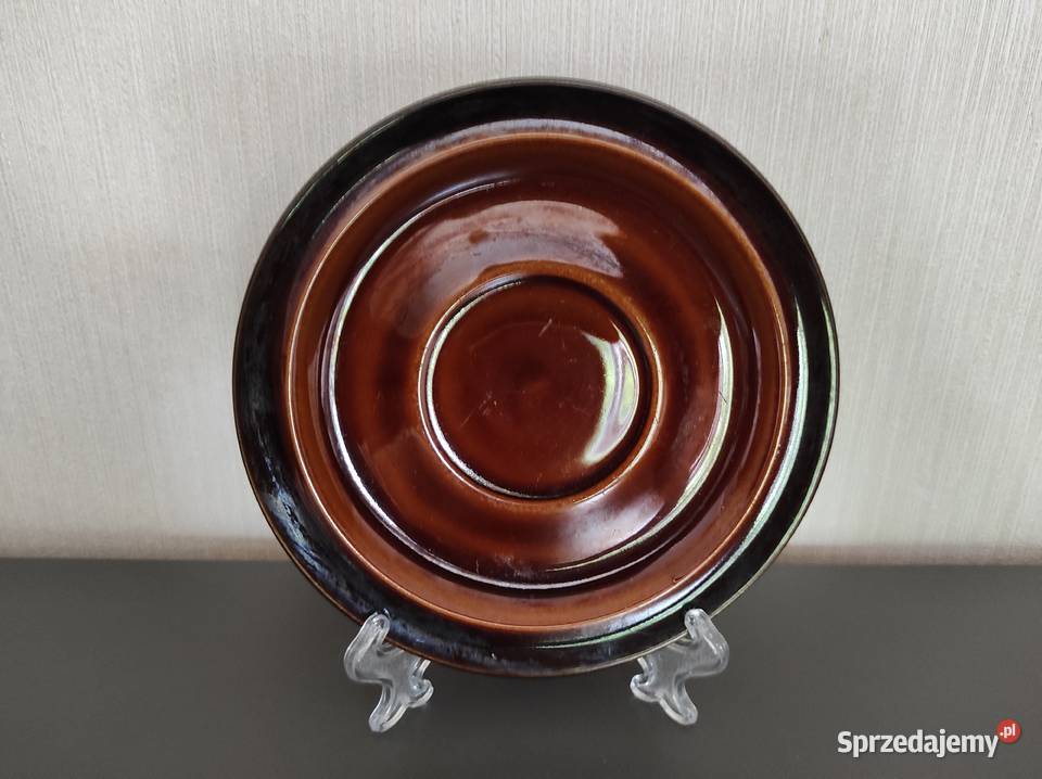 Spodek talerzyk porcelit Pruszków Warpechy Stare