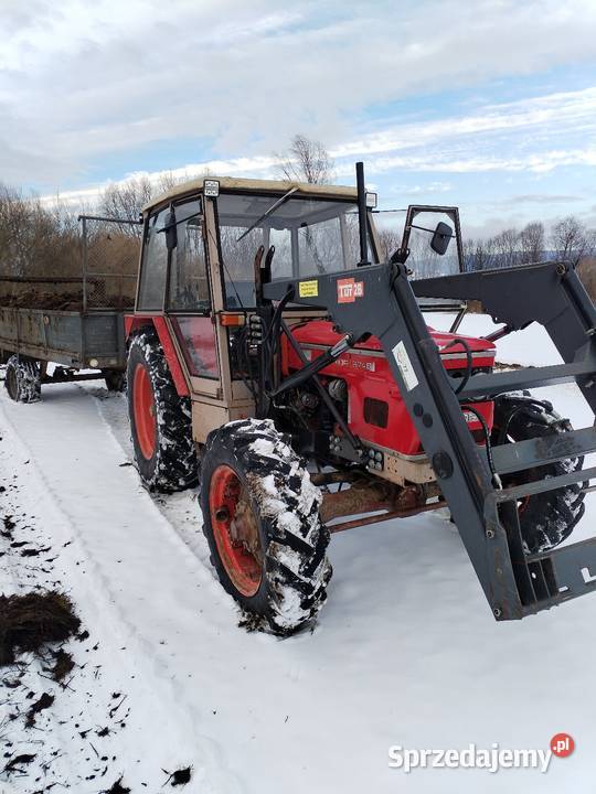 Zetor 6748 z turem 4x4 ładowacz czołowy zetor Frydman