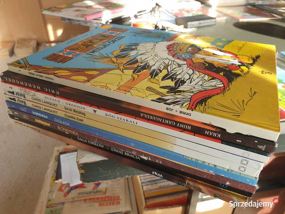 Zestaw komiksów 9 albumów polskie wydania kredowy papier  Gdynia sprzedam