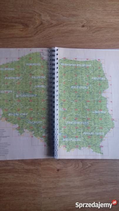 Książka kurs przewóz rzeczy atlasy warmińsko-mazurskie Iława