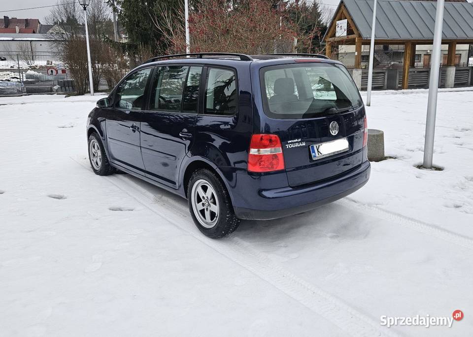 VW Touran 2005r 19Tdi Klimatronik Alufelgi Stan Ryglice
