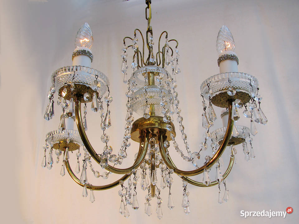 Lampa Żyrandol Glamour Szczecinek