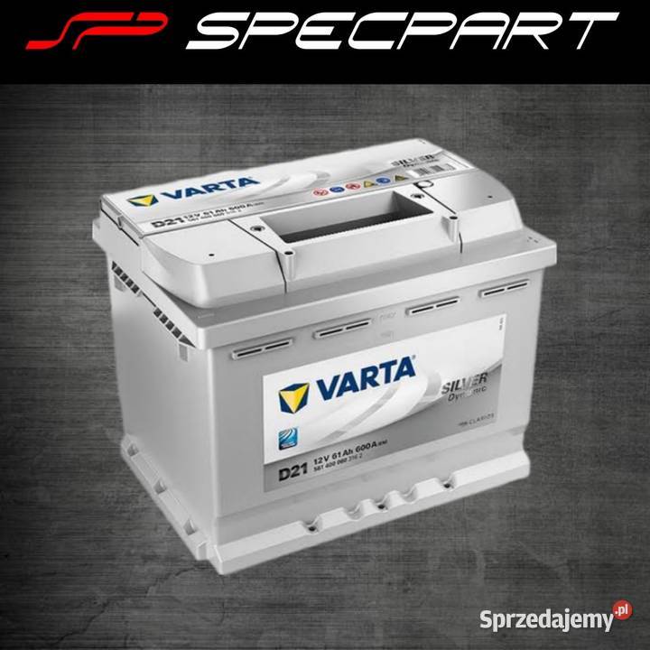 Akumulator VARTA Silver Dynamic D21 61Ah 600A EN Łódź sprzedam