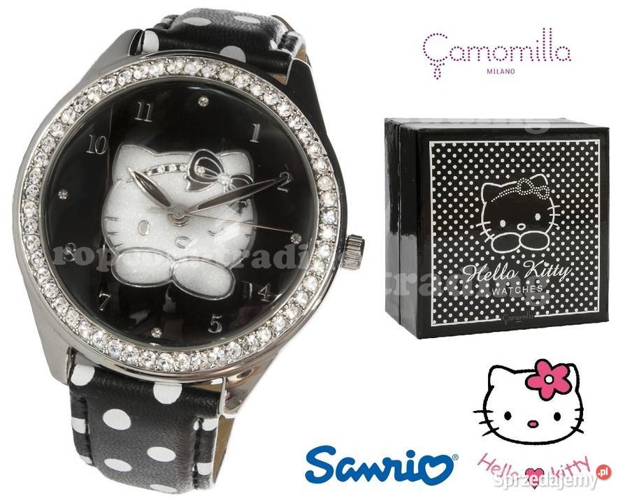 ZEGAREK Camomilla HELLO KITTY London Black Watch małopolskie Mogilany