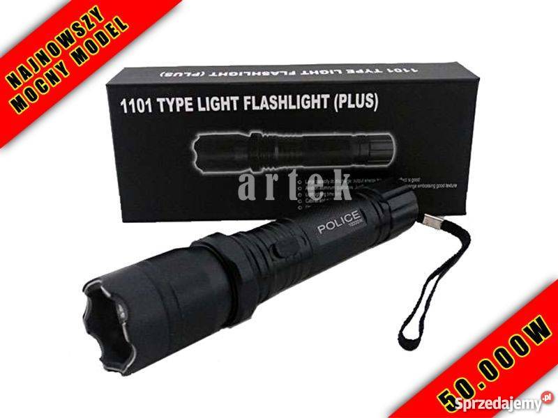 Latarka z paralizatorem Najmocniejsza HURTDETAL Mińsk Mazowiecki