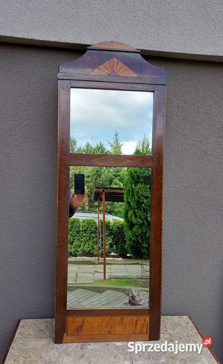 Stare lustro empir intarsjowane E115 sprzedam