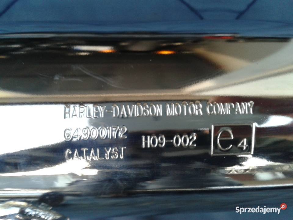 Harley softail breakout wydech tłumik europa Części i akcesoria motocyklowe Rybnik